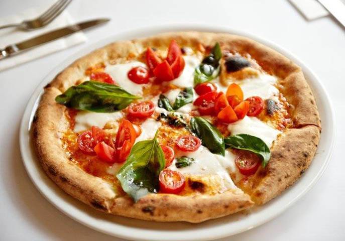 Margherita pizza